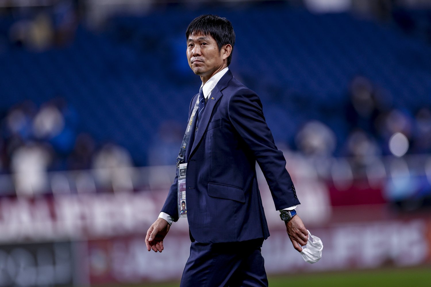 サウジ戦の敗戦後には、監督の森保一に対しても批判の声が上がった