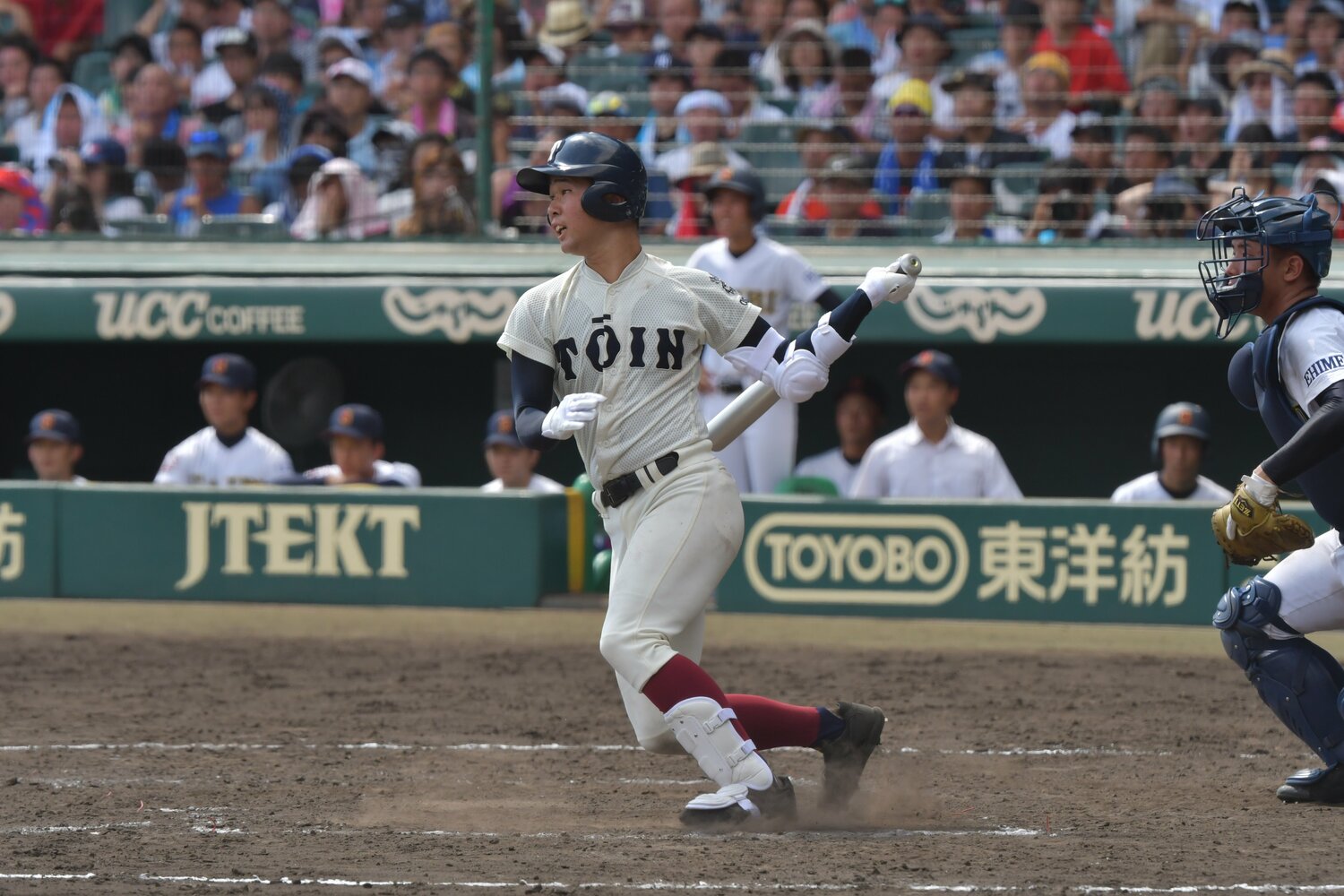 石川瑞貴の大阪桐蔭時代 ©Hideki Sugiyama