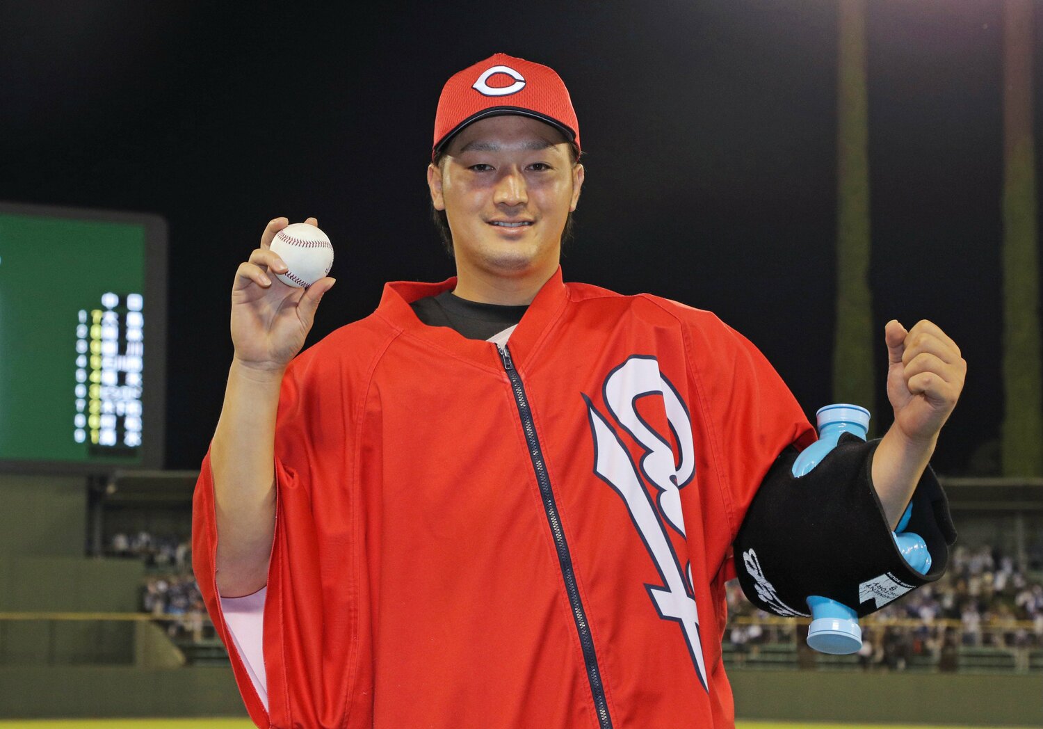 2017年にデビューし、昨季までに26勝を挙げている床田。今季はキャリア最高の活躍を見せている　©JIJI PRESS