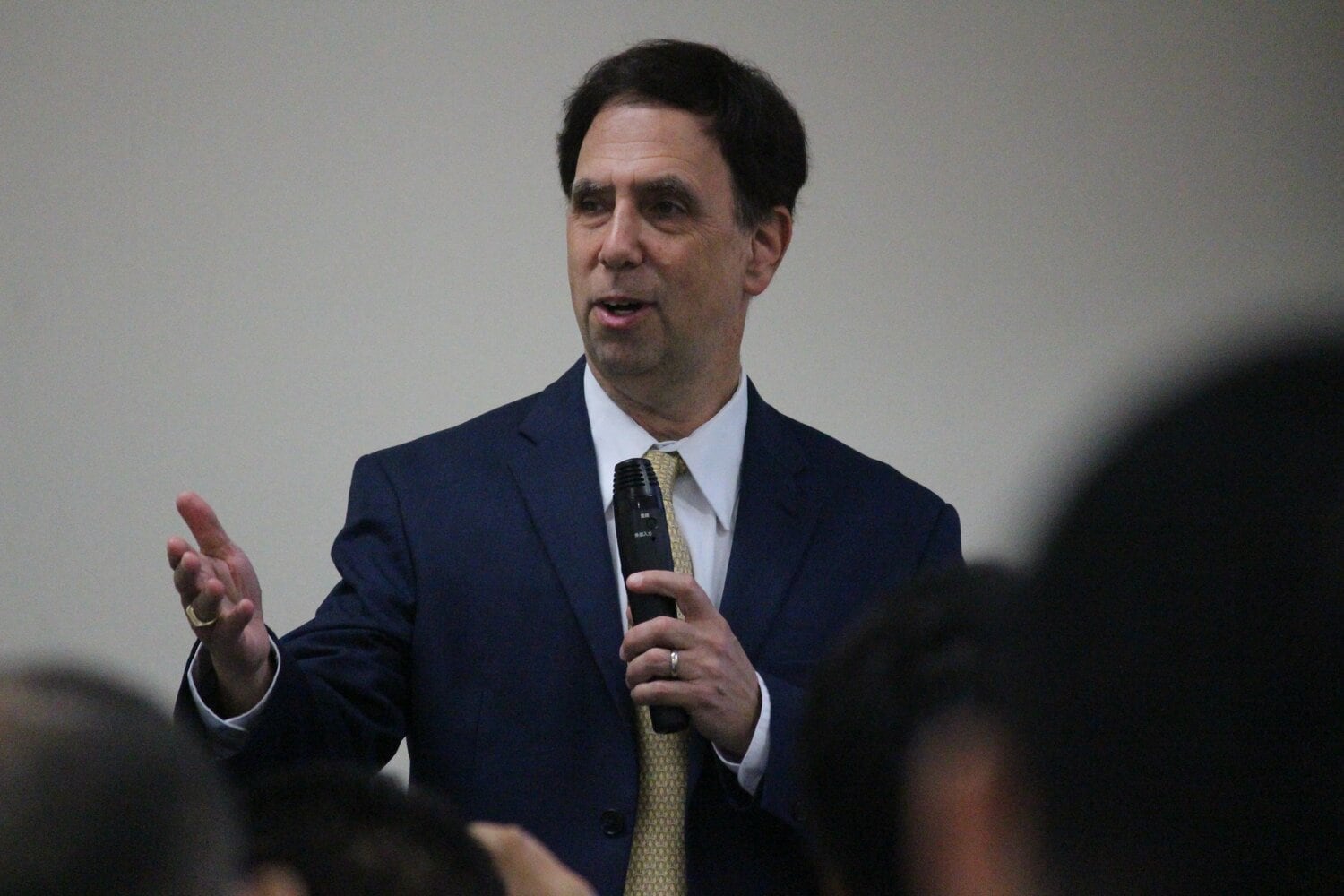 2018年に来日したグレン・フライシグ博士