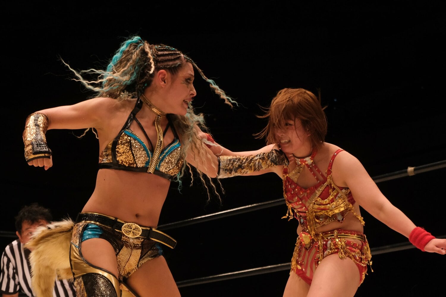 マリーゴールドではジュリアと激闘を展開 ©Norihiro Hashimoto