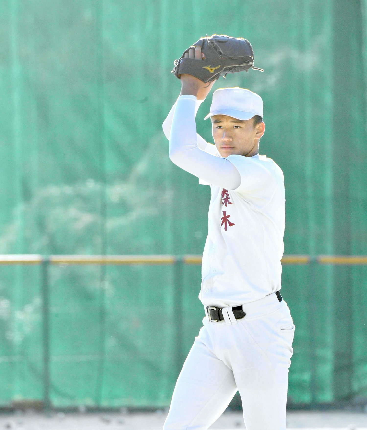 ドラフト候補中間予想・投手編【1位】は森木大智（高知高・184cm88kg・右投右打）　©KYODO