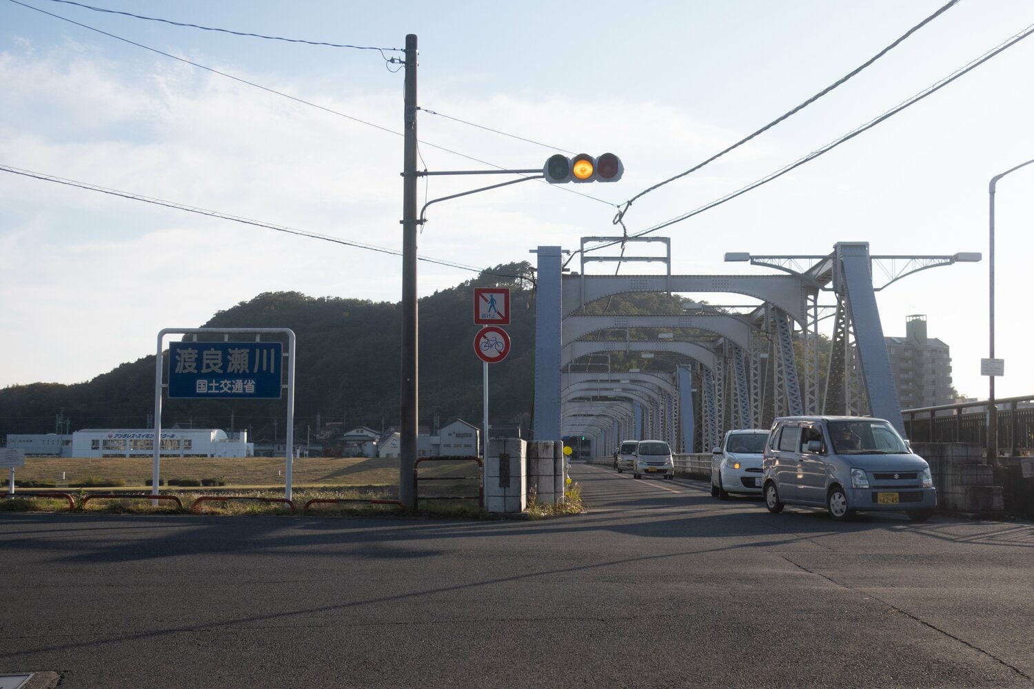 こちらが「渡良瀬橋」。JR足利駅から徒歩で15分ほど