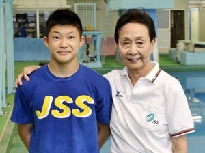 玉井陸斗にかけてもらった五輪メダル…亡くなった“飛込界のレジェンド”馬淵かの子さん、記者が目撃した情熱「80代でもプールサイドに…」