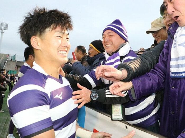 愛されている明治大学ラグビー部、日本一奪還までの22年と田中監督。＜Number Web＞ photograph by Nobuhiko Otomo
