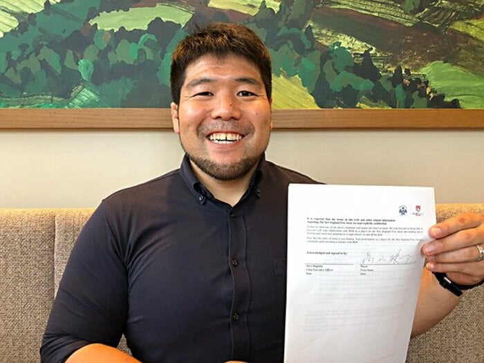 畠山健介が語る古巣、家族への感謝。米国ラグビーという少し先の未来へ。<Number Web> photograph by Kensuke Hatakeyama