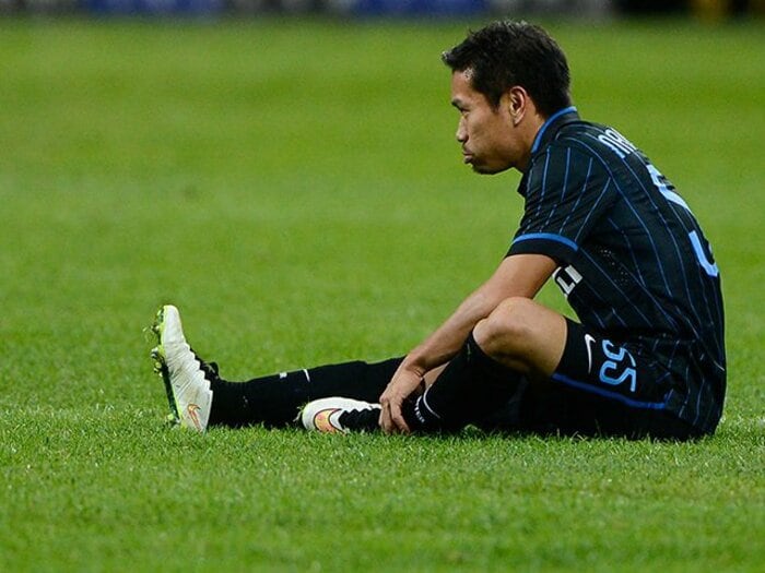 長友佑都、インテルとの蜜月の終焉？契約延長は見えず、補強の影響は。＜Number Web＞ photograph by AFLO