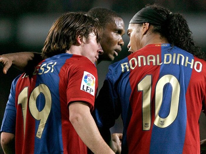 19歳メッシが神となったクラシコ。衝撃ハットトリック、目撃の記憶。＜Number Web＞ photograph by AFLO