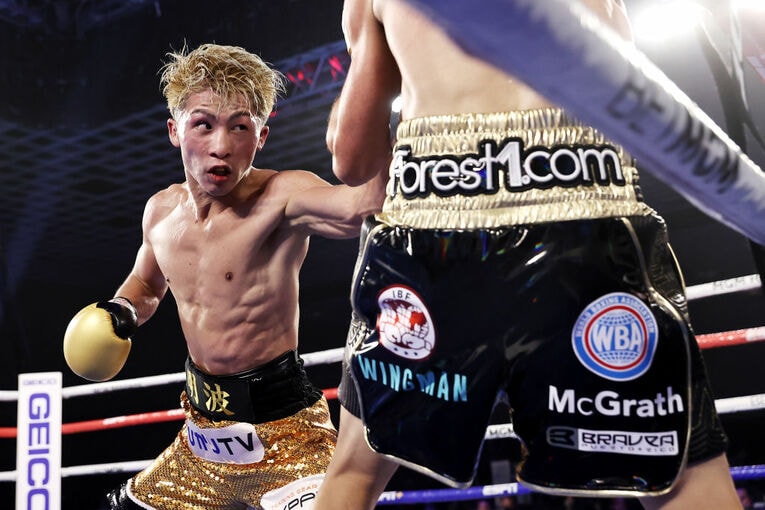 マロニー戦での井上尚弥　©Getty Images