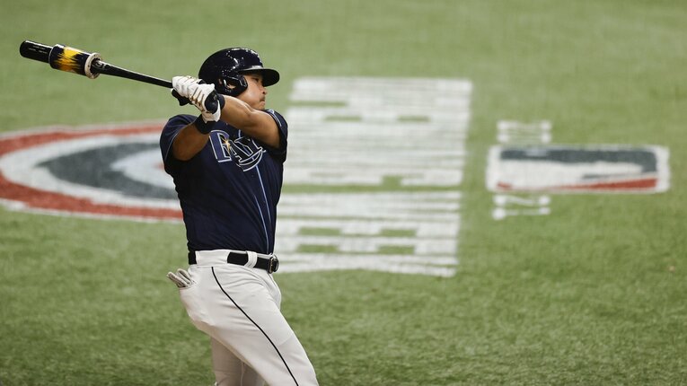 レイズでスタートしたアメリカでの野球人生　©Getty Images