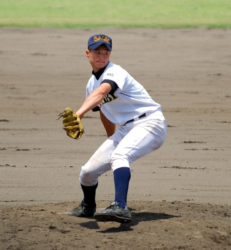 高校時代の高岸宏行（事務所提供／ネオ・オキスタさんのブログより）