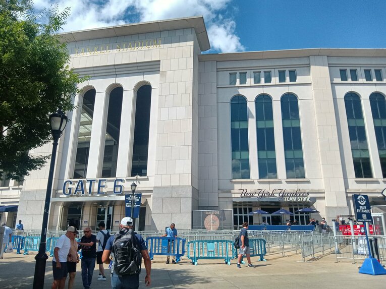 ニューヨークにあるヤンキー・スタジアム（写真=筆者）