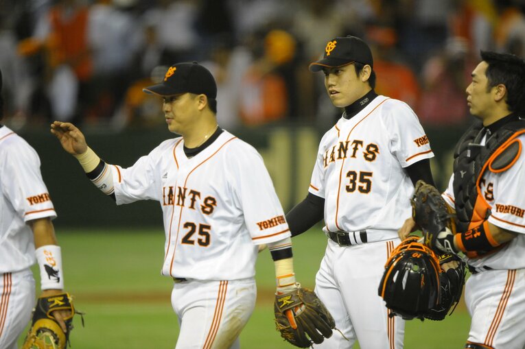 巨人時代の村田修一　©️Toshiya Kondo