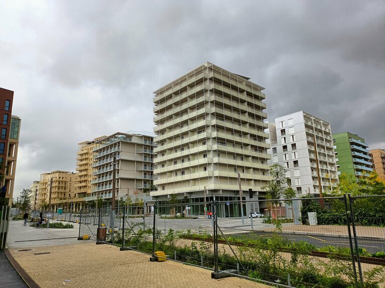 選手村は今後マンションとして売り出されるという　©Yuji Hirooka