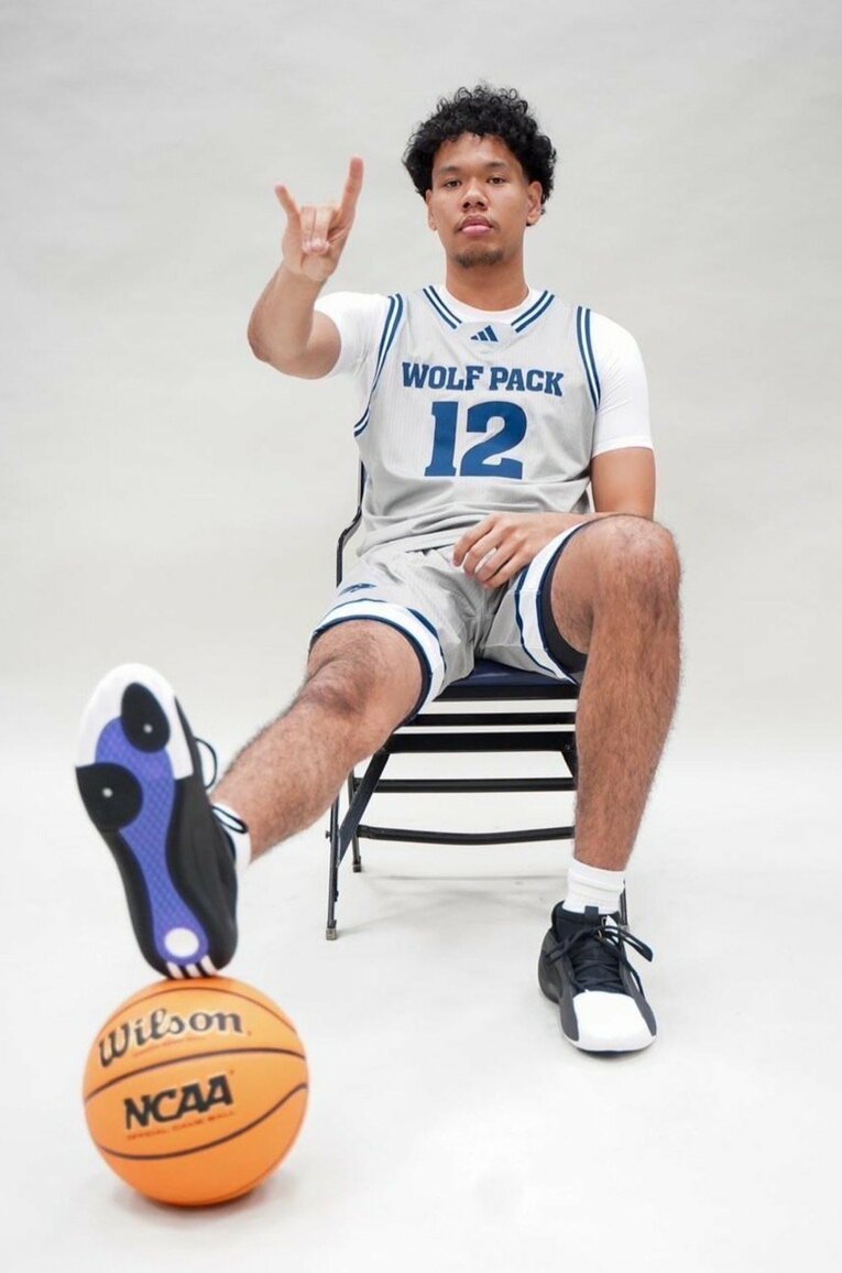 ネバダ大でプレーする山ノ内勇登ウィリアムズ（21歳）©︎Nevada University