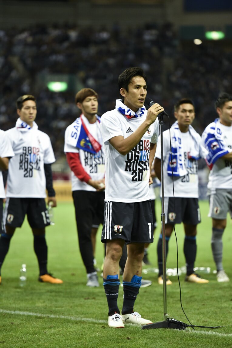 2017年、アジア最終予選　©Takuya Sugiyama