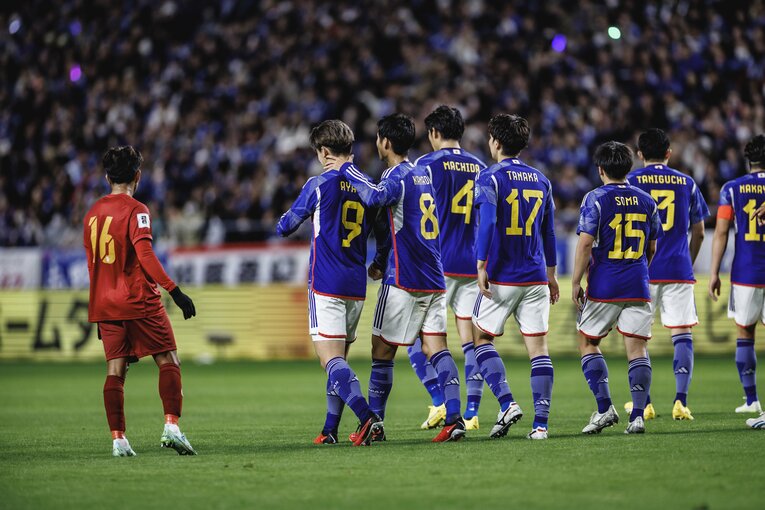 ミャンマー戦（W杯アジア2次予選）　©︎Kiichi Matsumoto