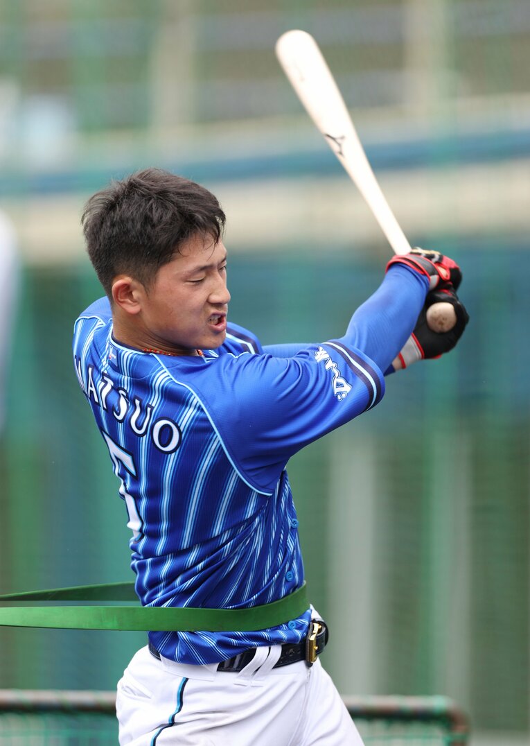 キッパリ「苦にはなっていない」と話す松尾　©JIJI PRESS