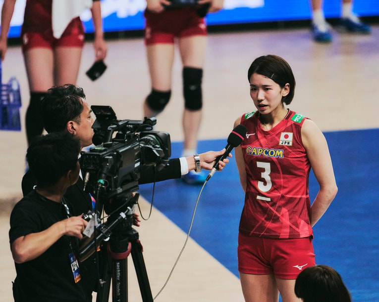 古賀紗理那（VNLアメリカ戦）©︎Yuki Suenaga