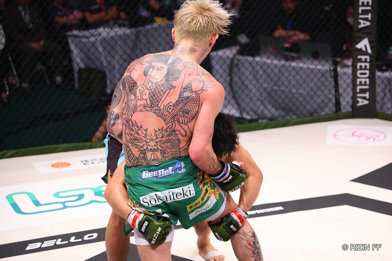 『RIZIN LANDMARK 5』斎藤裕vs平本蓮　©RIZIN FF