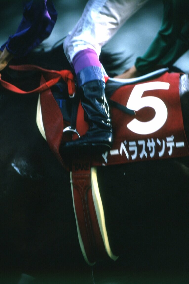 1996年京都大賞典、マーベラスサンデー　©Keiji Ishikawa