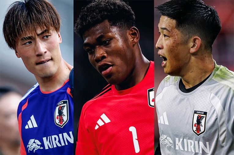 大迫敬介、鈴木彩艶、早川友基。今大会のW杯GKチームの雰囲気は素晴らしいと南雄太は語る ／ photograph by Kiichi Matsumoto