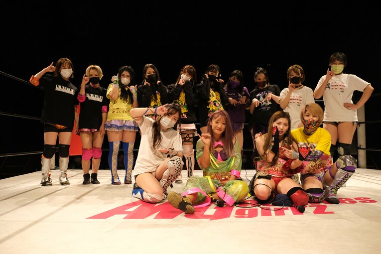 シングル王座挑戦試合（vs.SAKI、11月6日）　©Norihiro Hashimoto