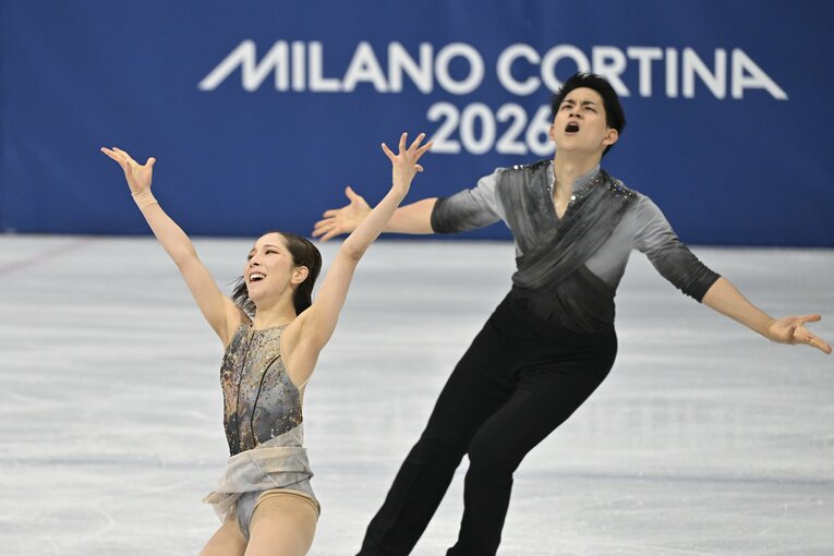 失意のSPを乗り越え、フリーで会心の演技を見せた　©AFLO