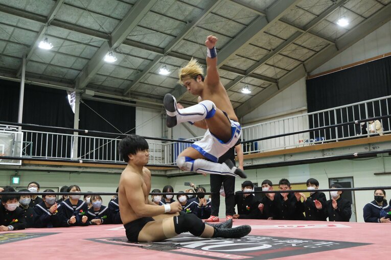 立志式プロレス　©Norihiro Hashimoto