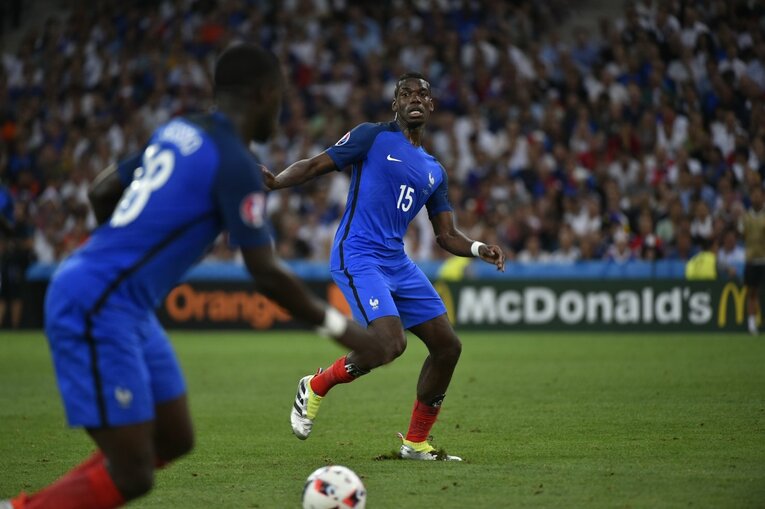 EURO2016でのポグバ　©Takuya Sugiyama