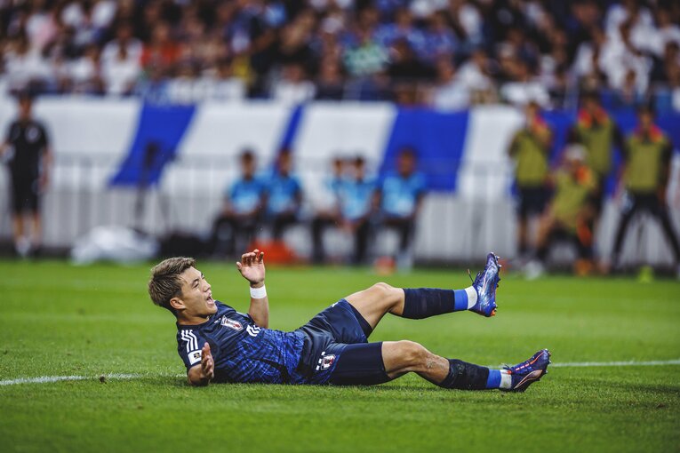 堂安律（2024年W杯アジア最終予選・中国戦）©︎Kiichi Matsumoto