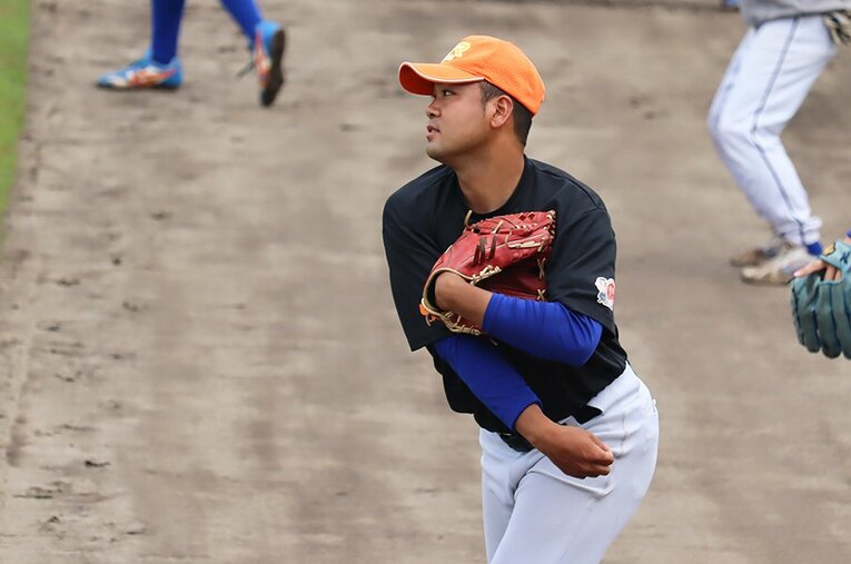 憧れの大阪桐蔭に入学するも、3年間ベンチ外だった宮本佳汰24歳。いかにして“ドラフト候補”にまで成長したのか ／ photograph by Genki Taguchi