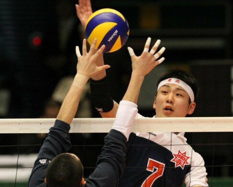 東北高校1年の小野寺太志（2012年1月）©︎Sankei Shimbun