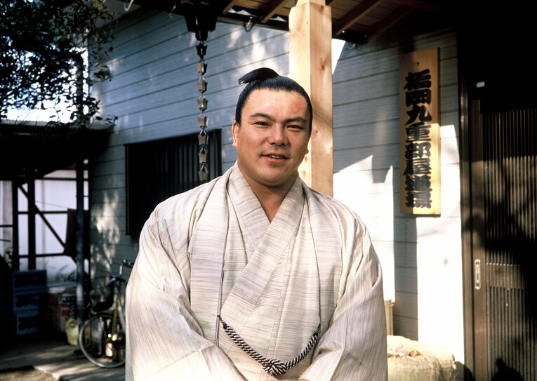 1988年には「Number MVP賞」を受賞した千代の富士　©Sports Graphic Number