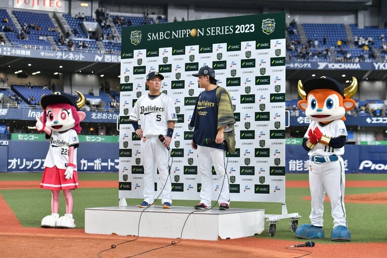 23年の日本シリーズ　©︎Hideki Sugiyama