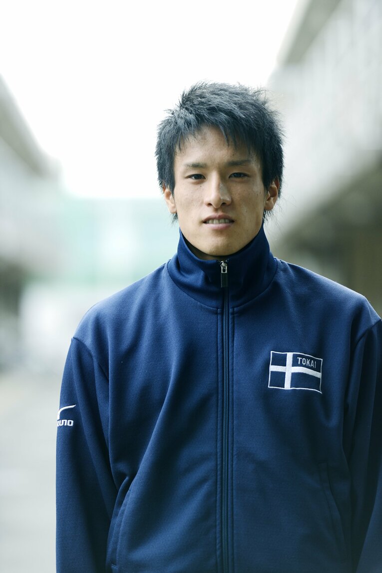 大学4年時、主将を務めた村澤　©BUNEGISHUNJU