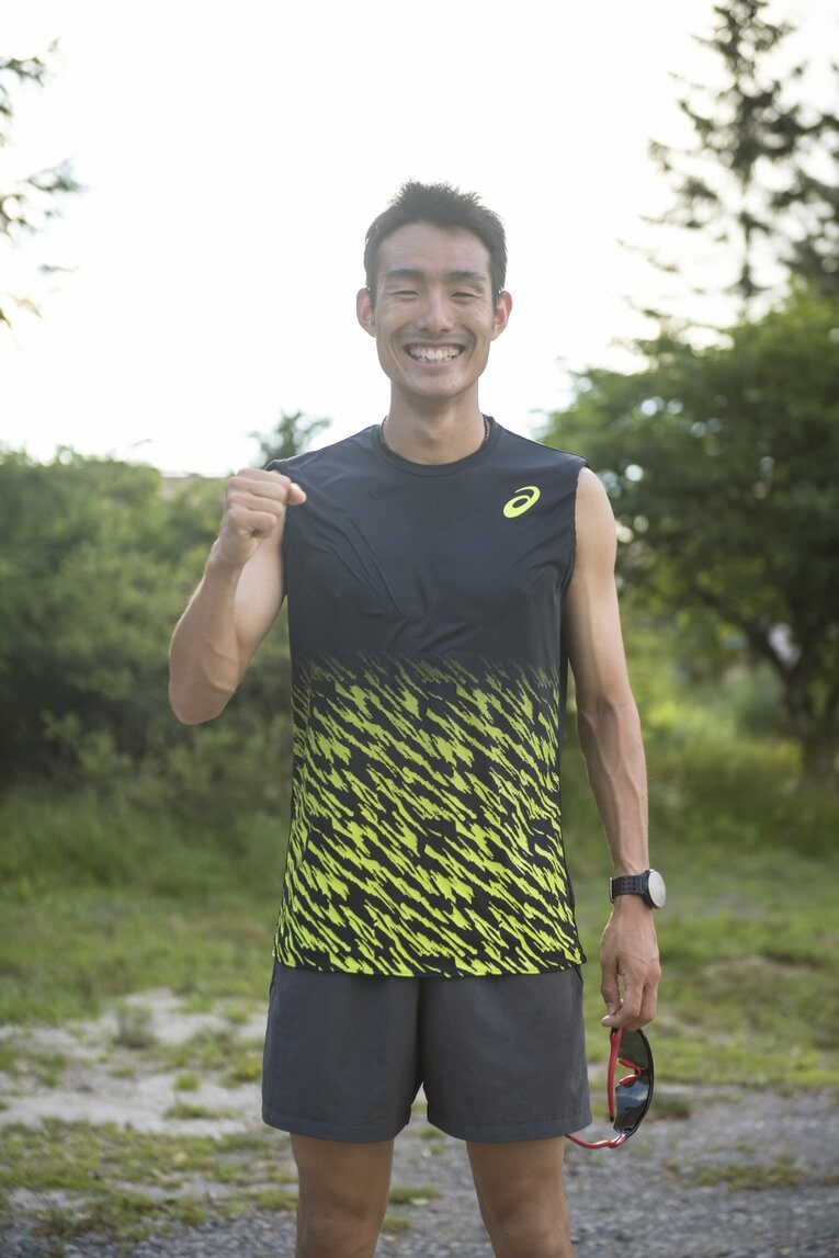 2017年の合宿での東海大・館澤　©Takuya Sugiyama