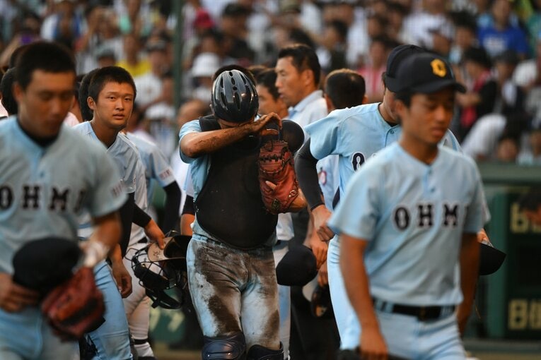 【コマ送りで見る】第100回大会、語り継がれる甲子園の名場面「９回無死満塁から２ランスクイズの決定的瞬間を振り返る　©Hideki Sugiyama