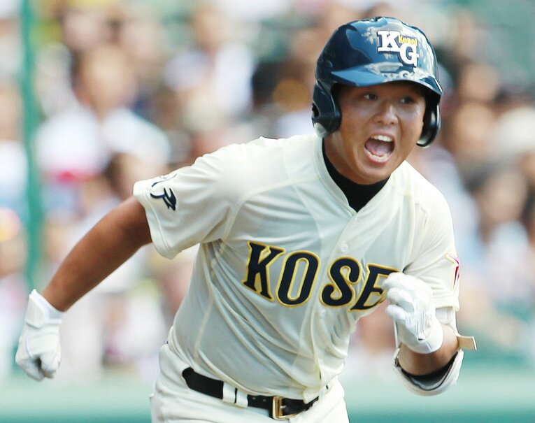 2012年夏の甲子園。光星学院高3年の田村。主将を務め、春夏と連続で準優勝　©JIJI PRESS