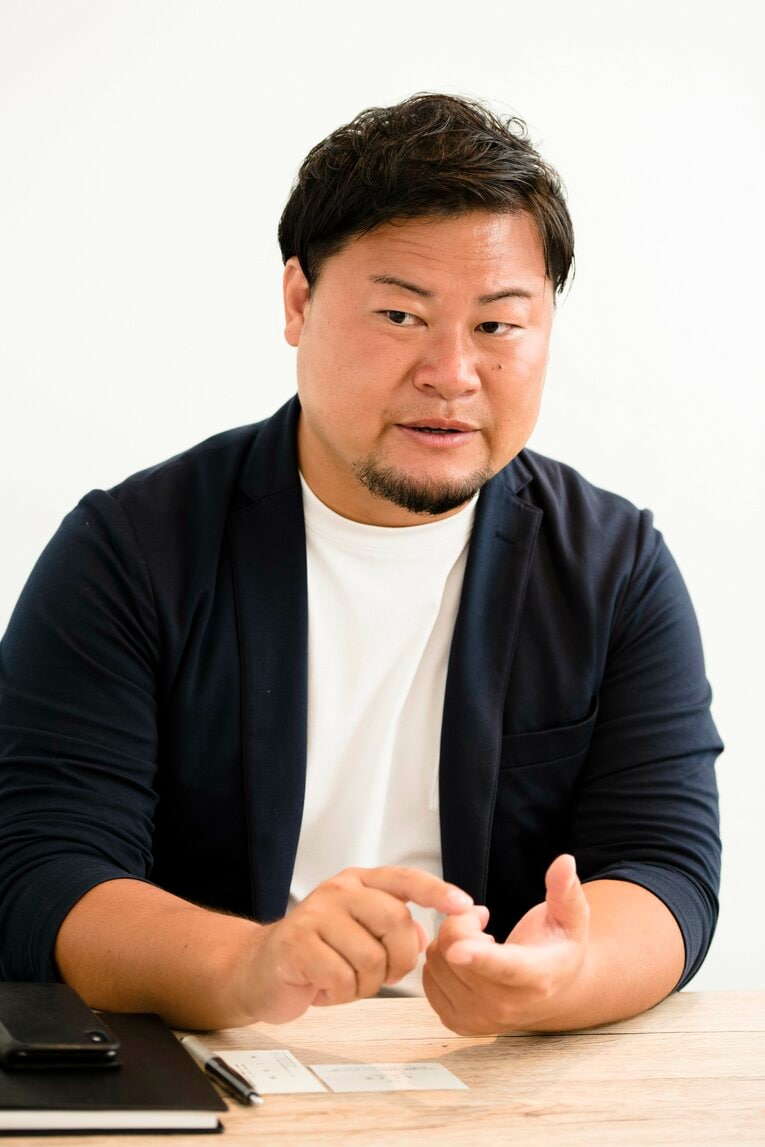 2008年から履正社高校野球部のトレーナーを務める平嶋大輔　©︎Naohiro Kurashina