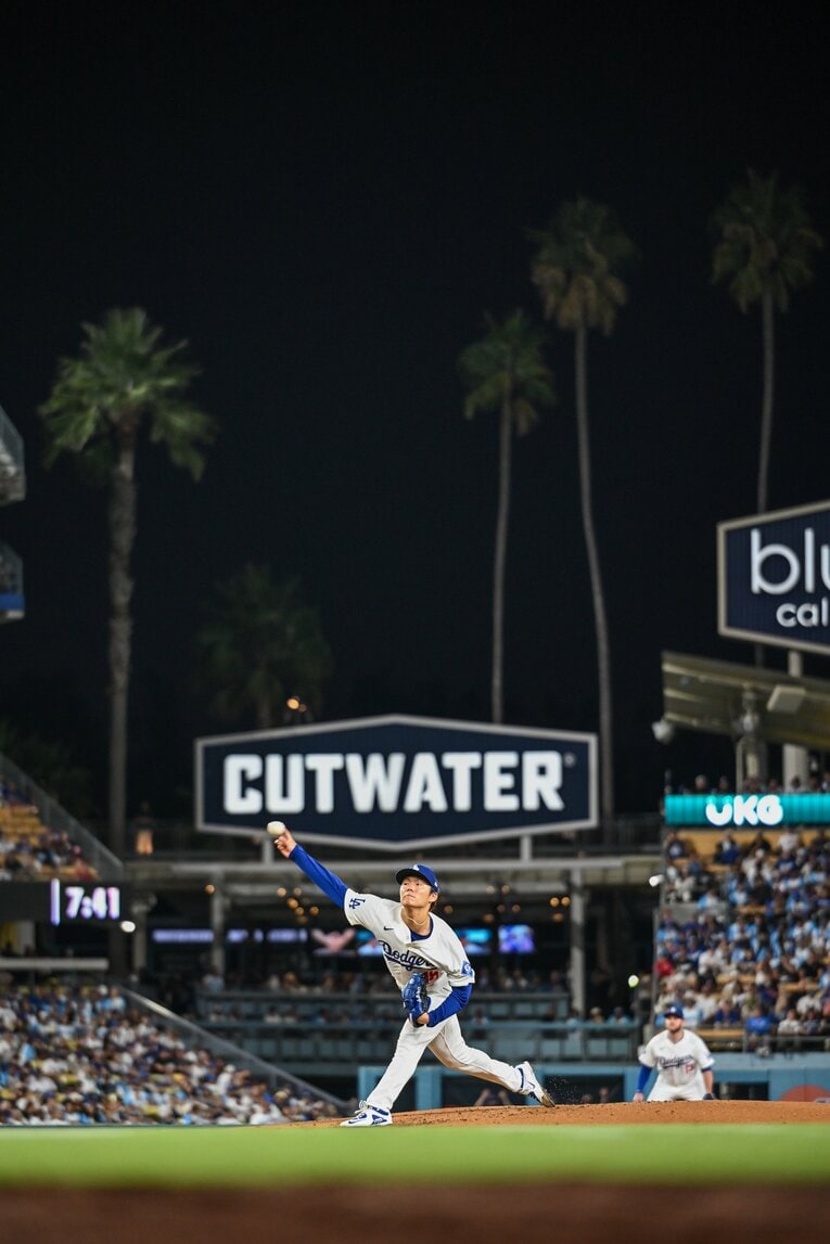 【他媒体でなかなか見られない山本由伸のカッコイイ雄姿／全8枚】　©Nanae Suzuki