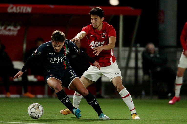 2019年夏からオランダ一部AZに所属している　©Getty Image