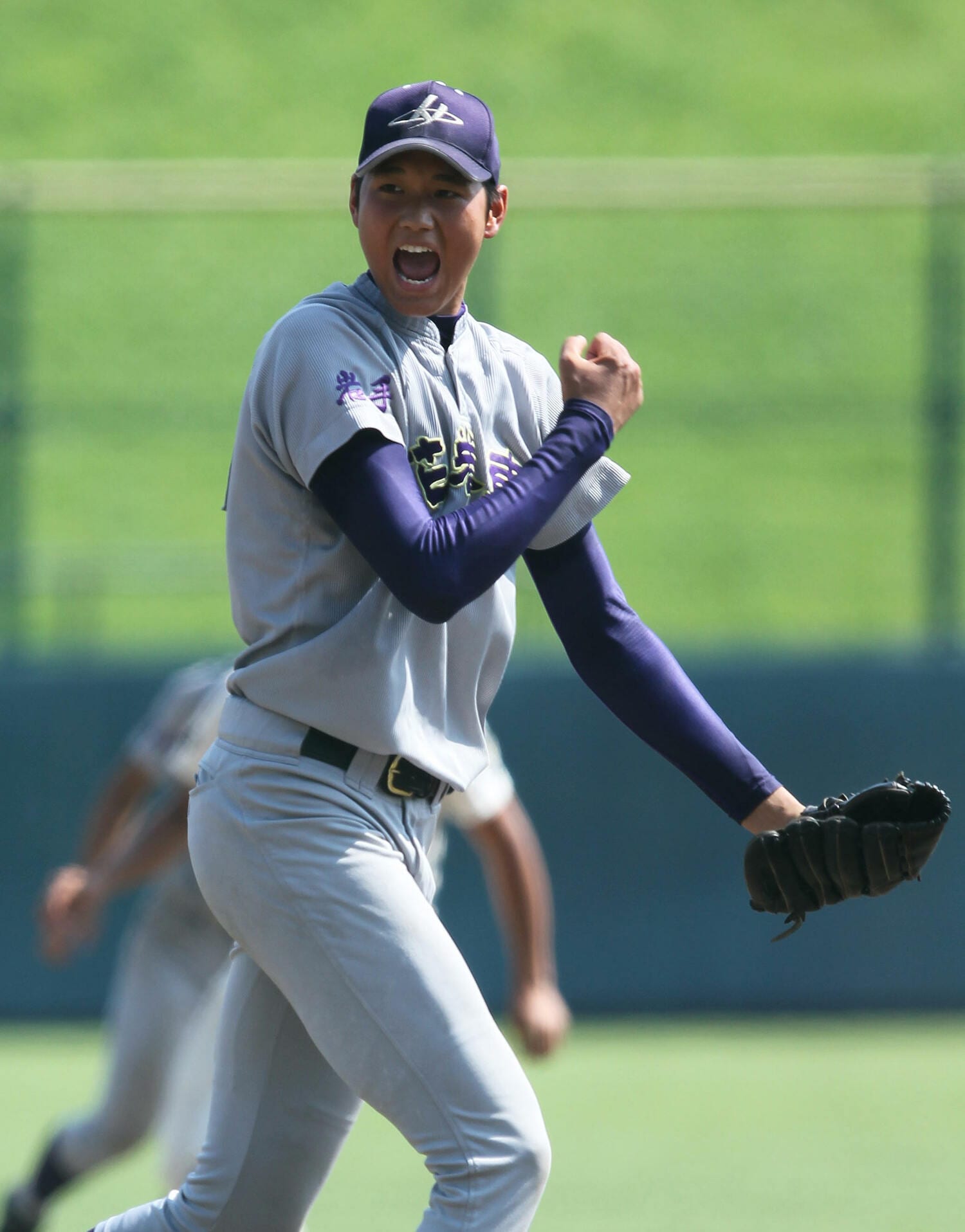 2012年7月、岩手県大会準決勝で高校生史上最速160キロをマークした大谷翔平（当時高3）　©JIJI PRESS