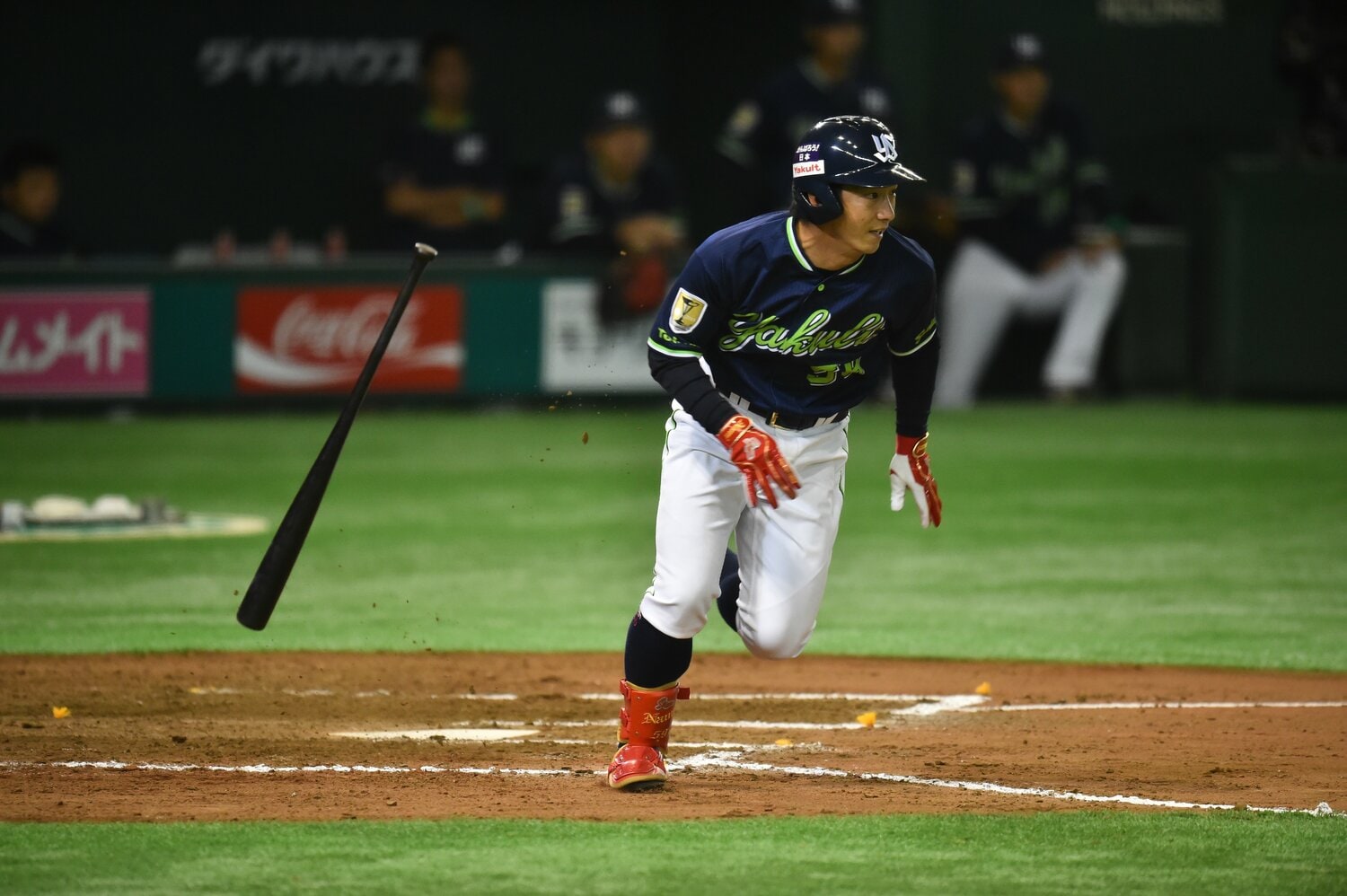 ヤクルト時代の今浪隆博（2015年） ©Hideki Sugiyama