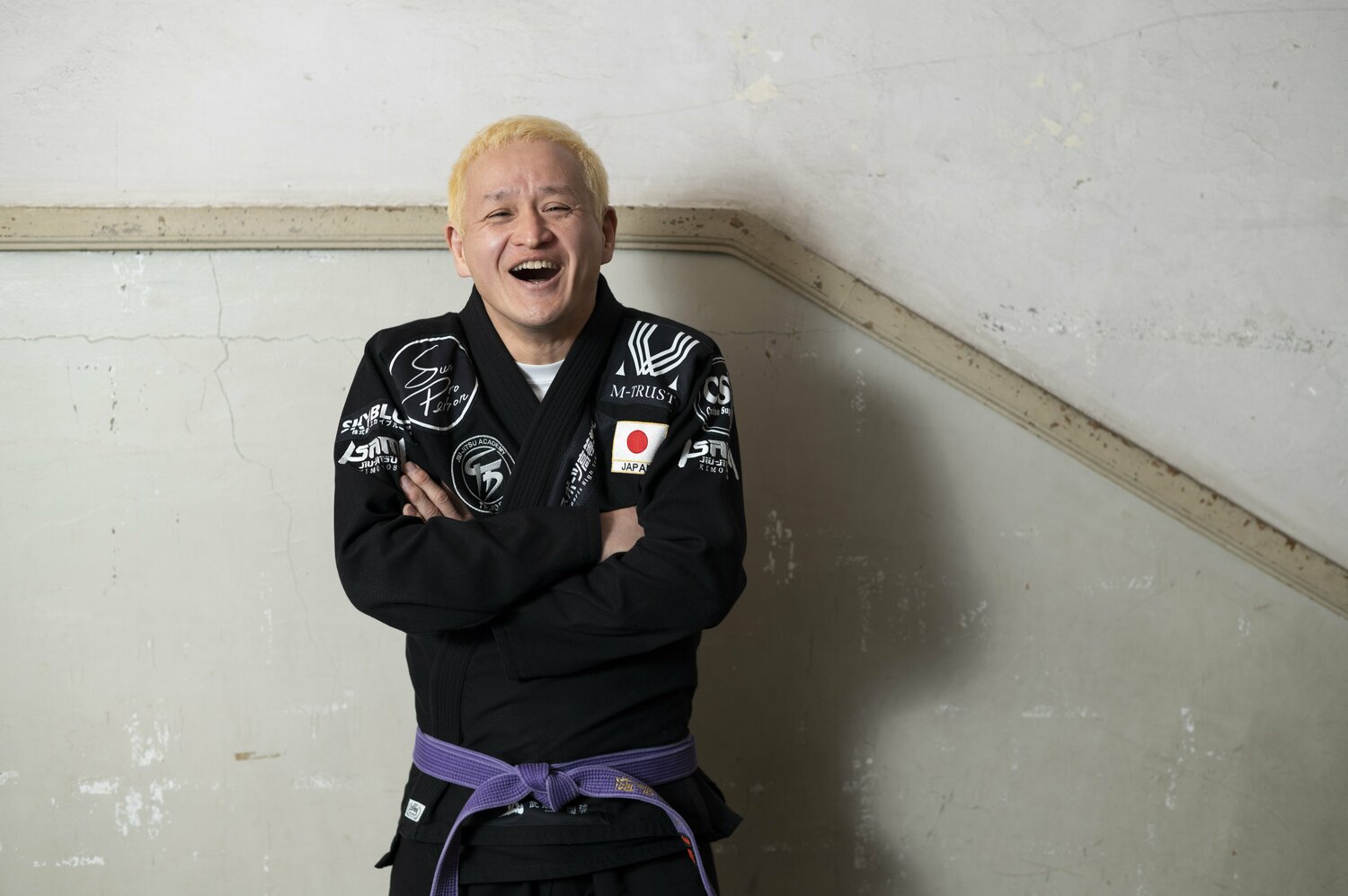 体重マイナス33kg。顔もお腹周りもスッキリしている ©Tadashi Hosoda