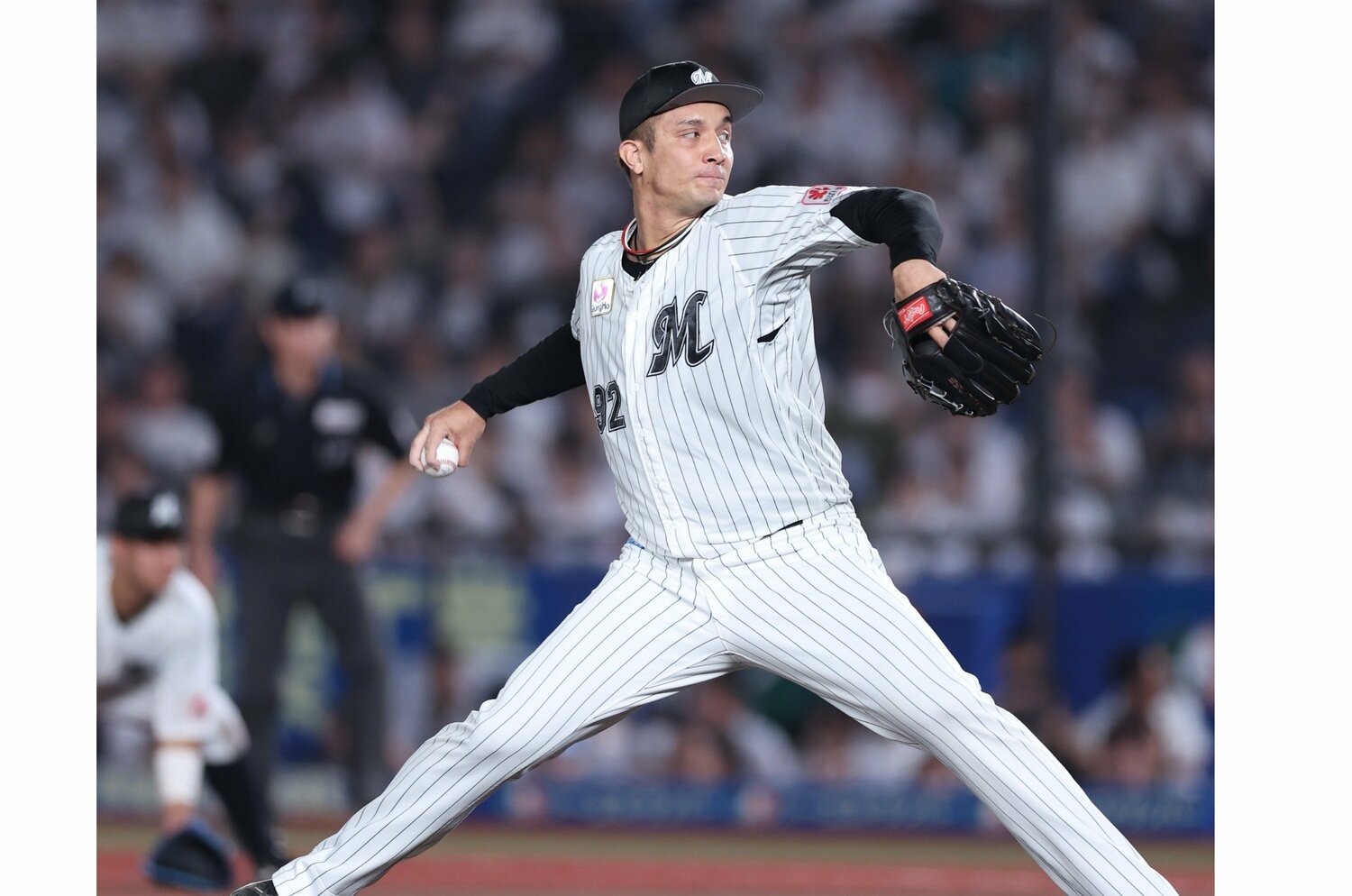 国吉佑樹　©︎Chiba Lotte Marines