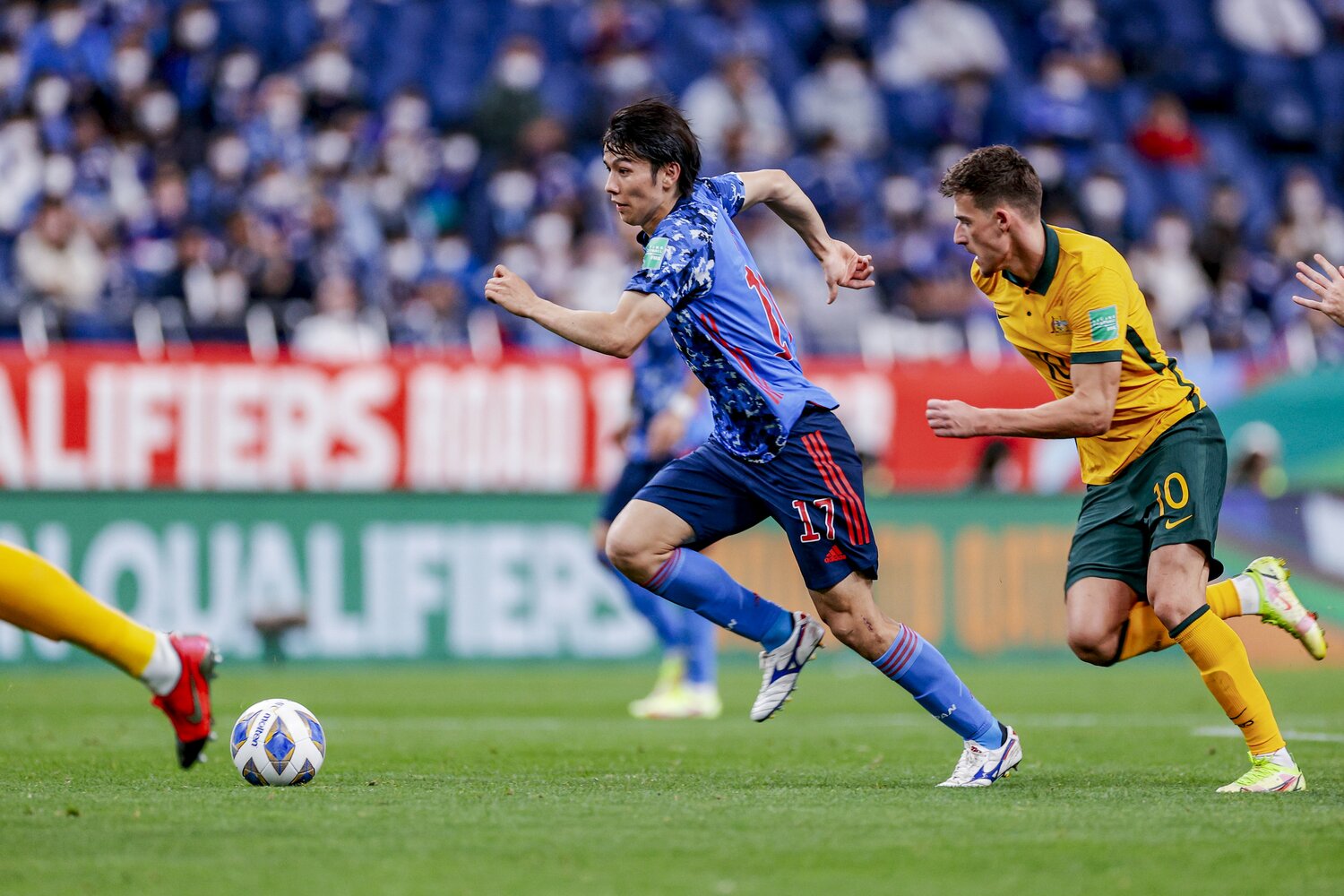 田中碧のような新顔によって日本は息を吹き返せるか　©Kiichi Matsumoto/JMPA