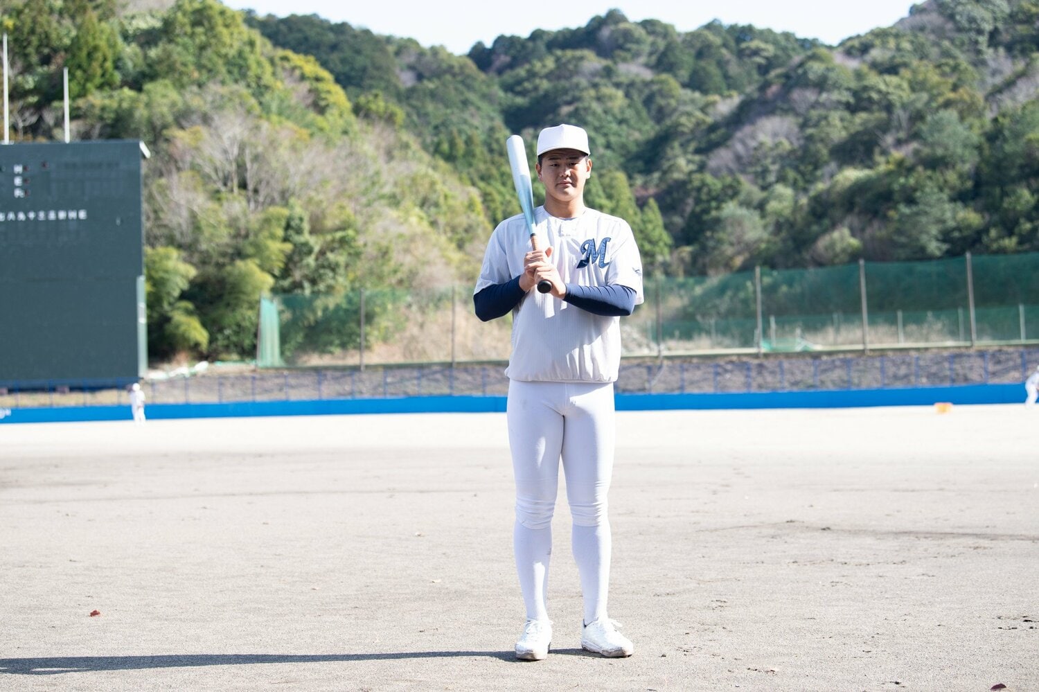 明徳義塾の3年生、竹下徠空 ©Kota Inoue