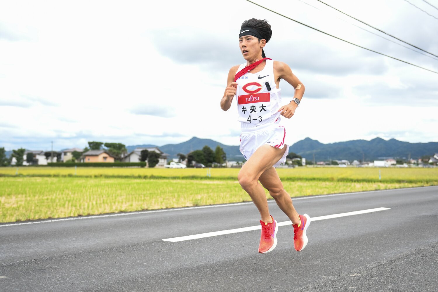 トラックを主戦場としながら、三大駅伝すべてを走った吉居（写真は昨年10月の出雲駅伝）　©Nanae Suzuki