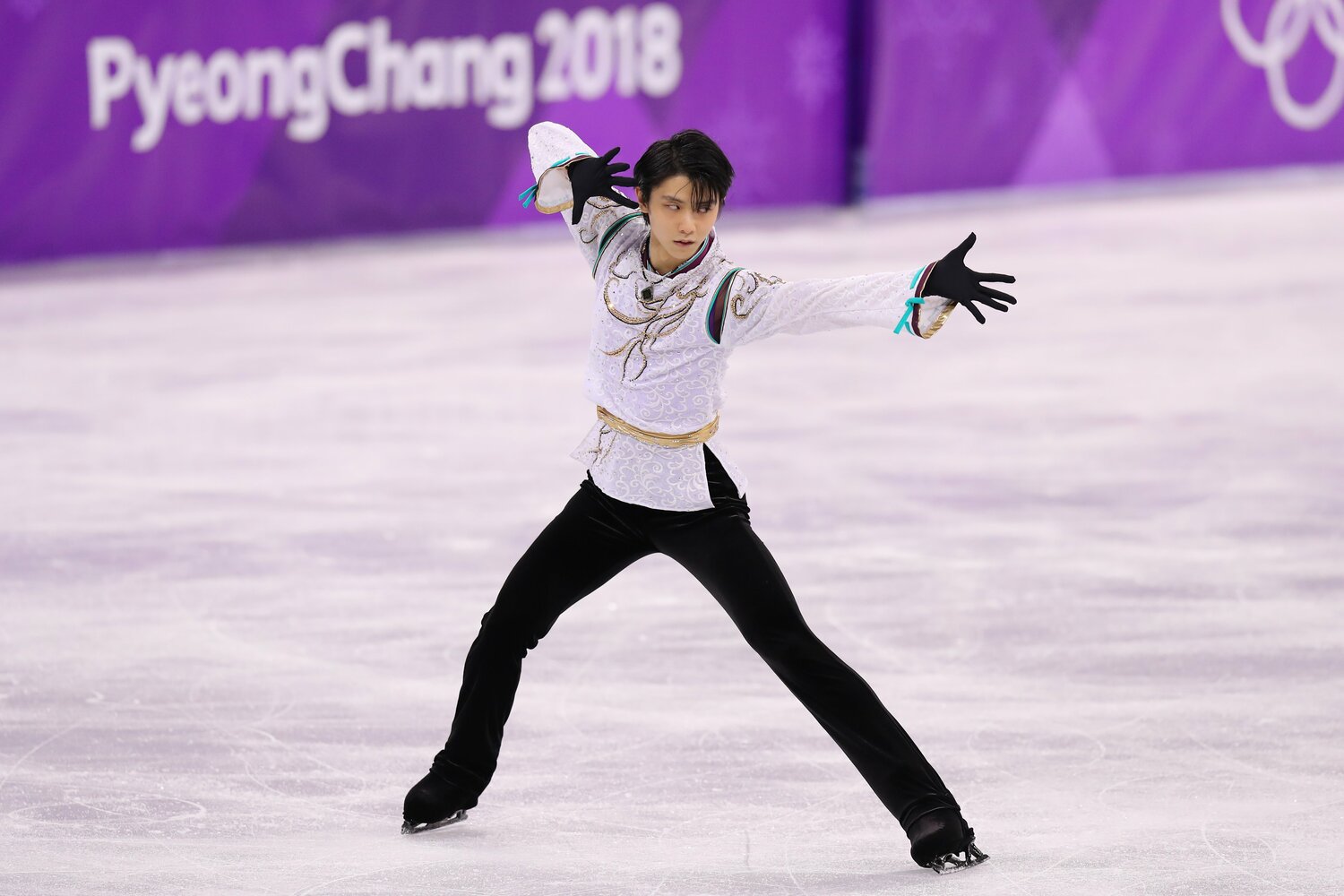 2018年平昌五輪の羽生結弦 ©JMPA